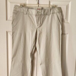 Bone/tan Mossimo Low Rise Pants